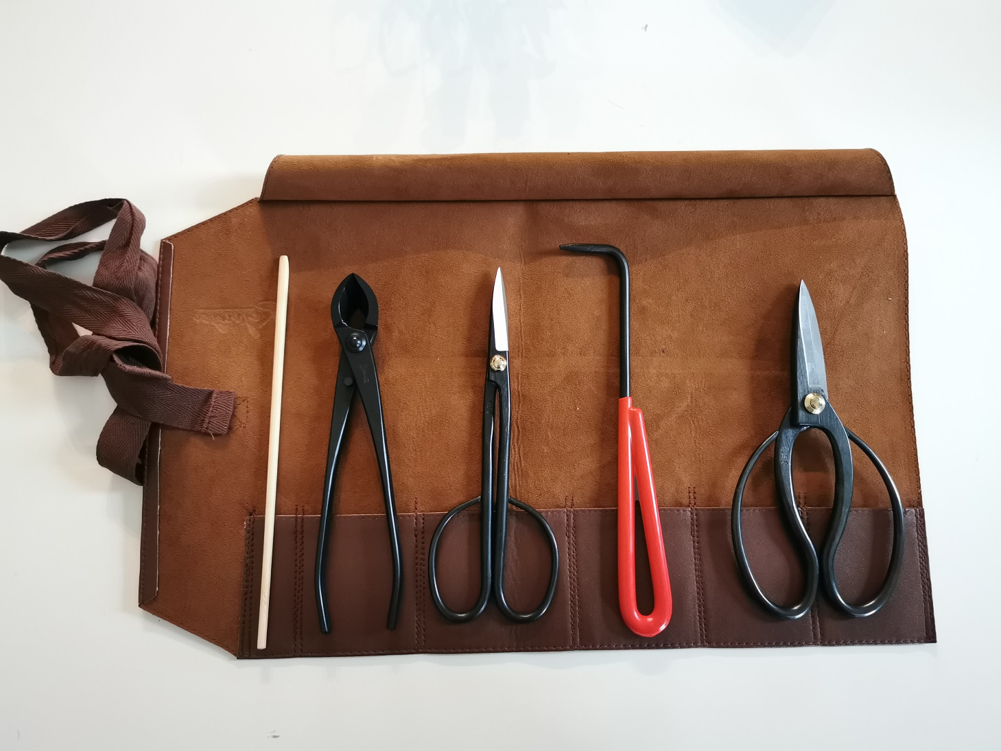 Pack outils japonais Kikuwa en acier inoxydable + trousse