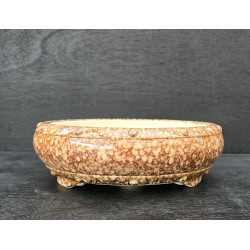 Poterie bonsai ronde diam 26cm haut 8cm