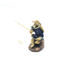 Figurine pêcheur Japonais