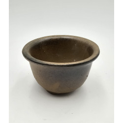 Poterie ronde diam 9.5cm haut 6cm